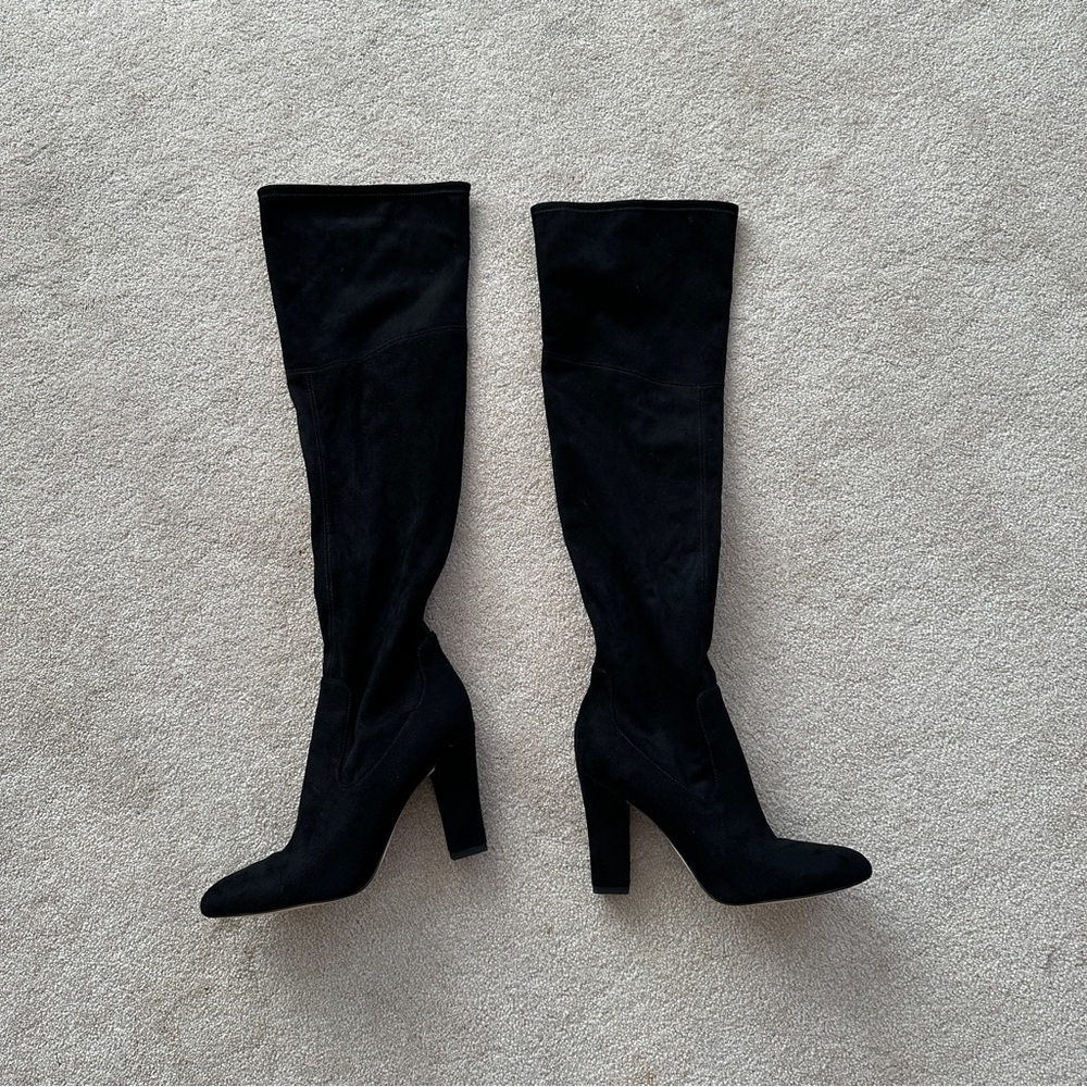 Ivanka Trump Knee High Suede Boots